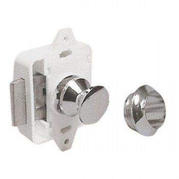 Scrocchetto per sportelli e antina in nylon 